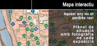 mapa interactiu temps de flors 2009